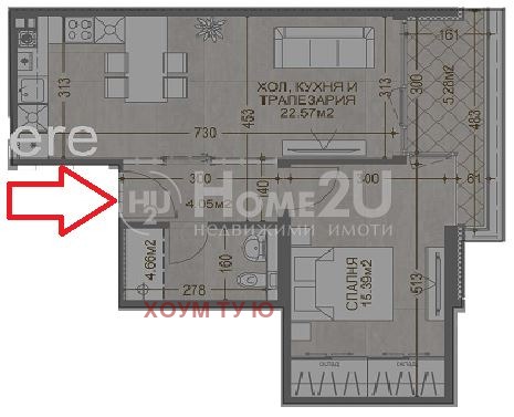 Продава 2-СТАЕН, гр. София, Манастирски ливади, снимка 6 - Aпартаменти - 48957120