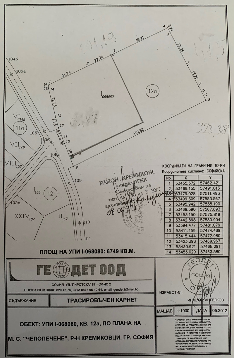 Продава ПАРЦЕЛ, гр. София, Челопечене, снимка 2 - Парцели - 47515741