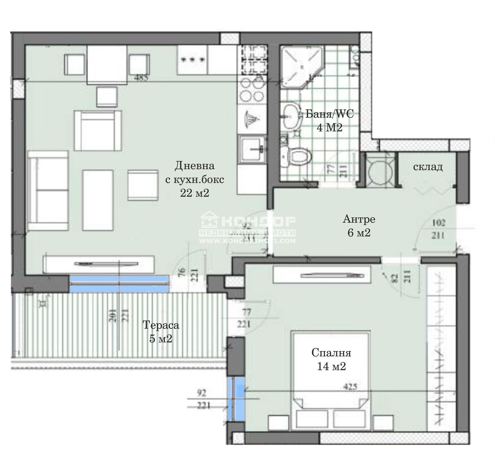 Продава 2-СТАЕН, гр. Пловдив, Западен, снимка 8 - Апартаменти - 55524504