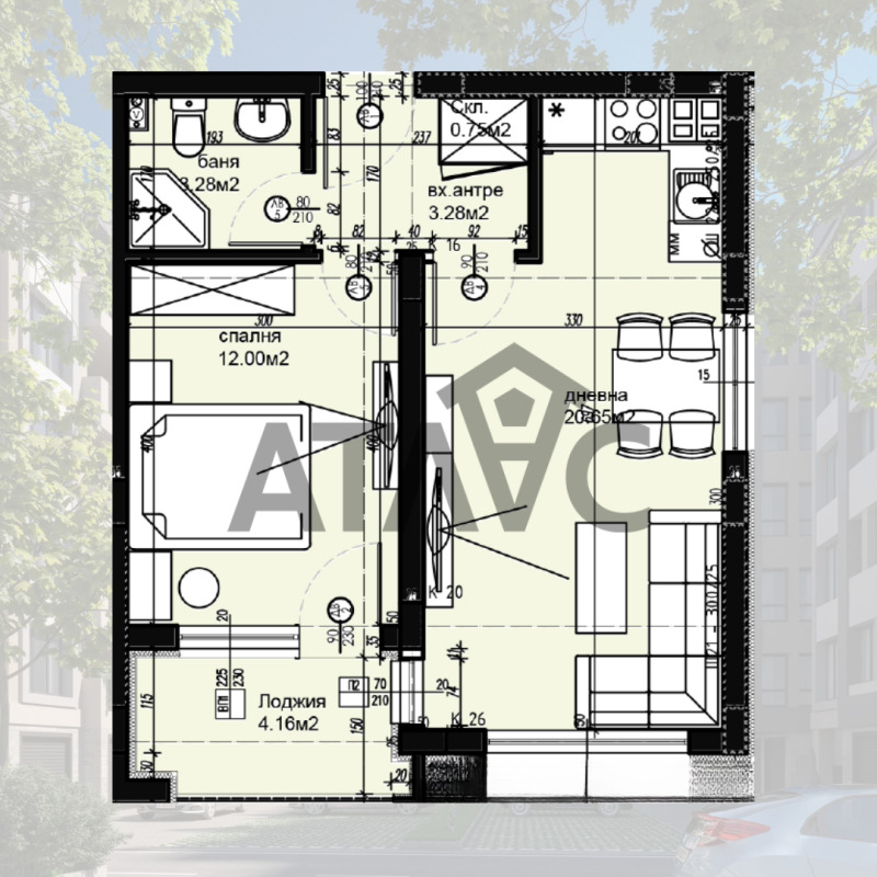 Продава 2-СТАЕН, град Пловдив, Христо Смирненски • 77500 € / 151576.82 лв. • 33074413 1