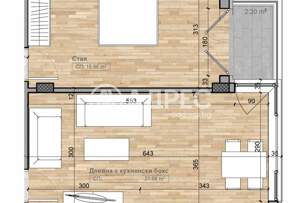 Продава 2-СТАЕН, гр. София, Манастирски ливади, снимка 4 - Апартаменти - 55033007
