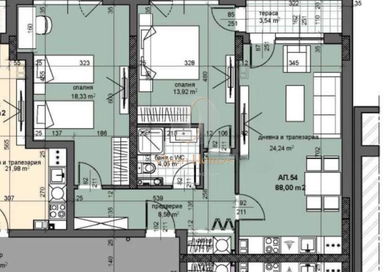 Продава  3-стаен град Пловдив , Тракия , 101 кв.м | 41127296