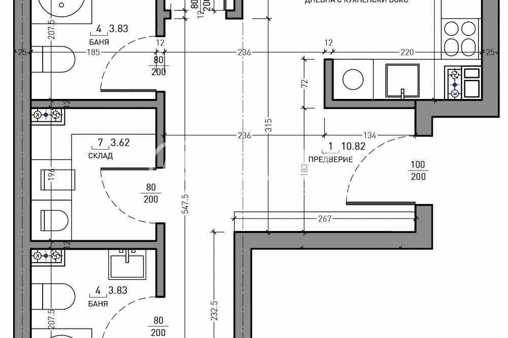 Продава 3-СТАЕН, гр. София, Малинова долина, снимка 4 - Апартаменти - 55924121