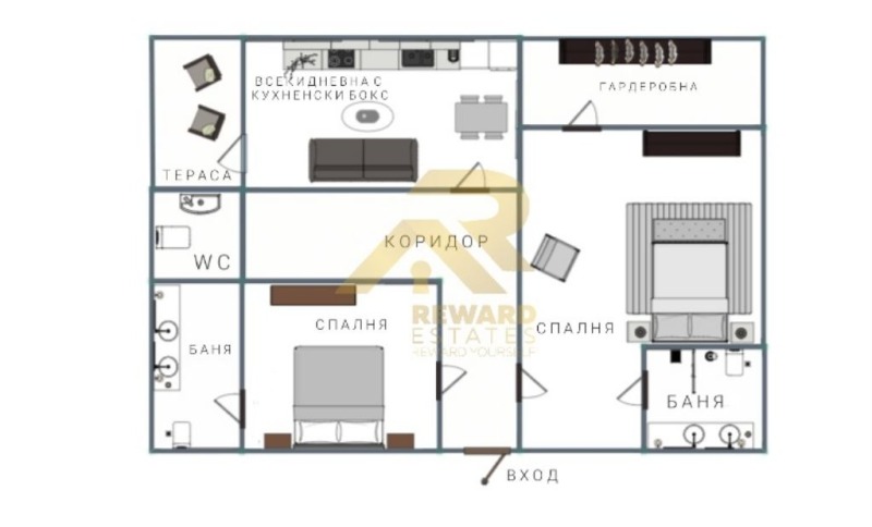 Продаја  3 спаваће собе Софија , Малинова долина , 134 м2 | 85749894 - слика [15]