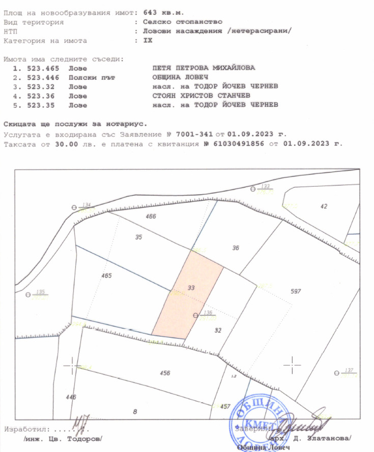 Te koop  Verhaallijn Lovetsj , v.z. Babakovets , 2291 m² | 40444574 - afbeelding [3]