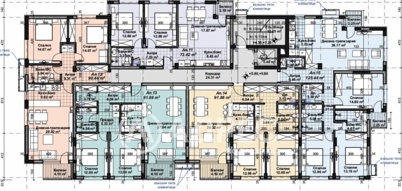 Eladó  2 hálószobás Sofia , m-t Gardova glava , 103 négyzetméter | 44272893 - kép [3]