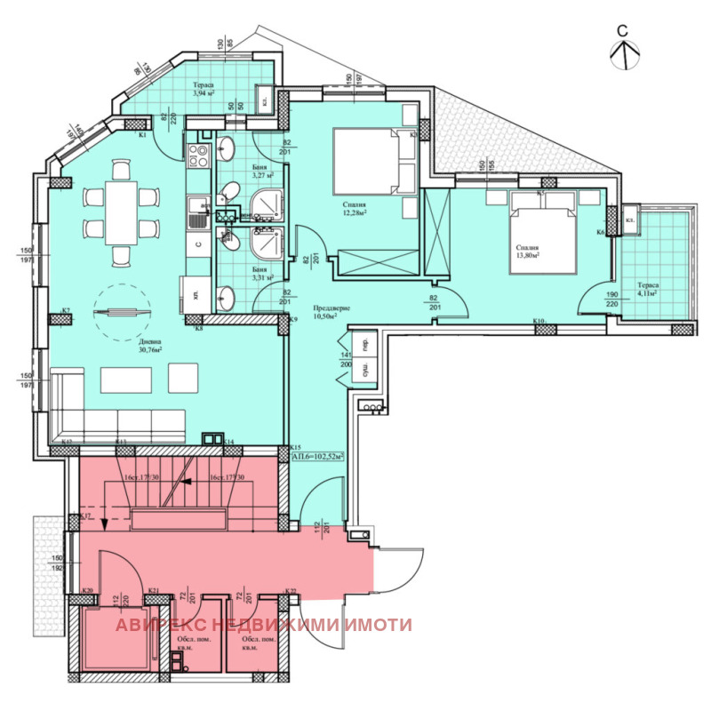 Zu verkaufen  2 Schlafzimmer Plowdiw , Proslaw , 114 qm | 82103974 - Bild [4]