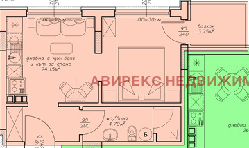 Продава 1-СТАЕН, гр. Пловдив, Каменица 1