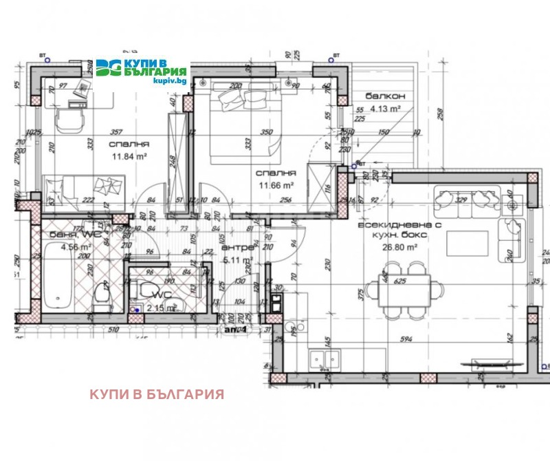 Продава  3-стаен град Варна , Виница , 98 кв.м | 88251022 - изображение [5]