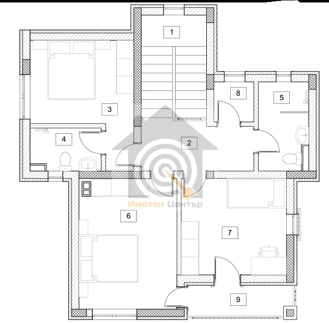 Satılık  Ev bölge Pernik , Divotino , 150 metrekare | 64880705 - görüntü [2]