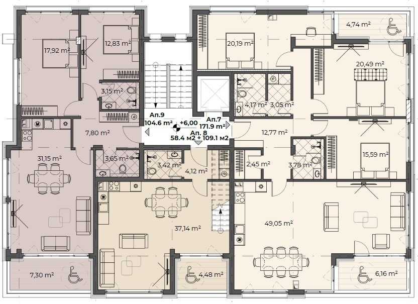 Продава МЕЗОНЕТ, гр. София, с. Бистрица, снимка 7 - Апартаменти - 54821088