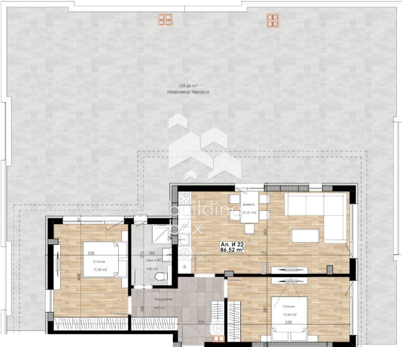 Продава  3-стаен град Пловдив , Остромила , 261 кв.м | 79851571 - изображение [5]