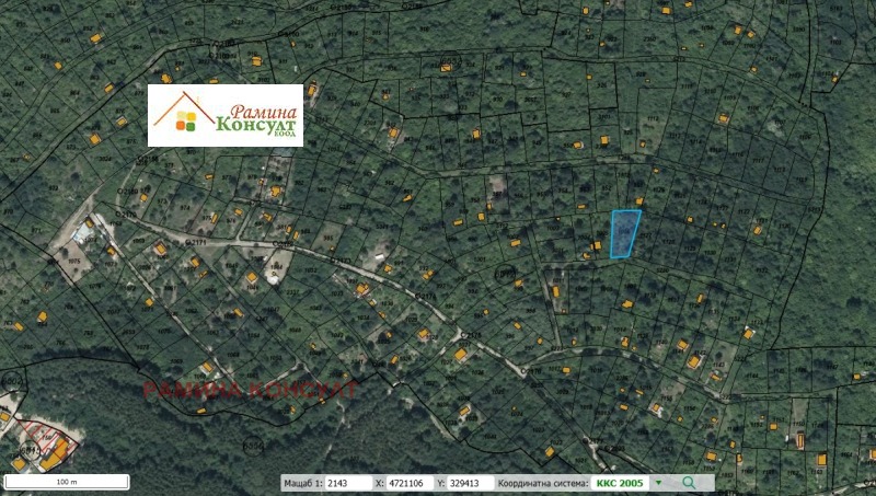 Продава ПАРЦЕЛ, гр. София, с. Герман, снимка 2 - Парцели - 52152454