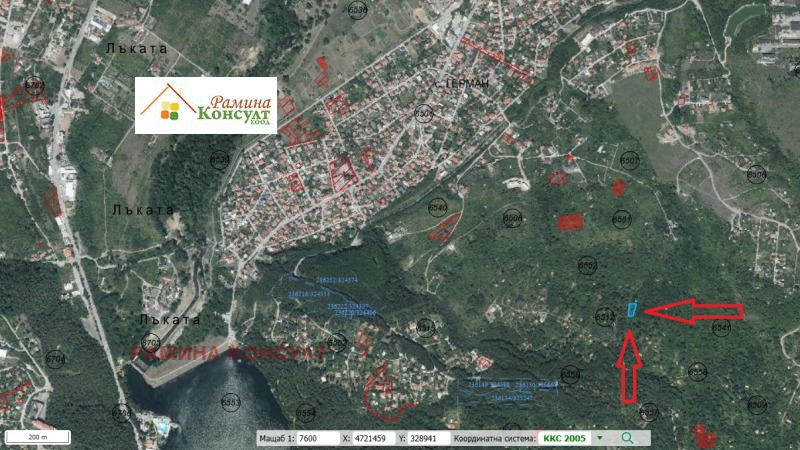 Продава ПАРЦЕЛ, гр. София, с. Герман, снимка 4 - Парцели - 52152454