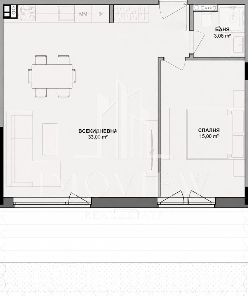 Продава 2-СТАЕН, гр. Варна, Цветен квартал