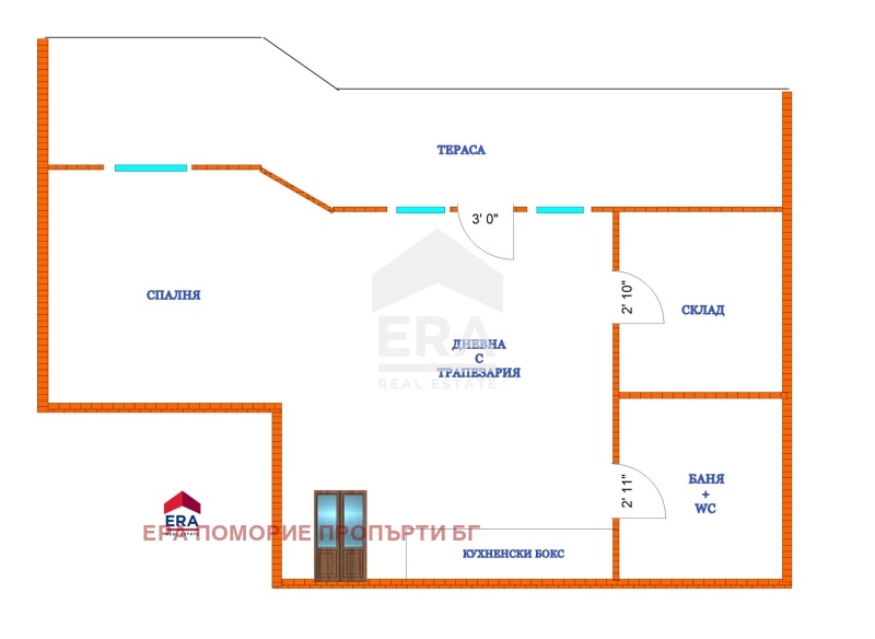 Продава 1-СТАЕН, гр. Поморие, област Бургас, снимка 8 - Апартаменти - 55898028