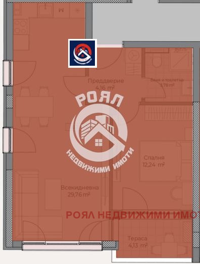 Продава 2-СТАЕН, гр. Пловдив, Остромила, снимка 4 - Апартаменти - 54373176