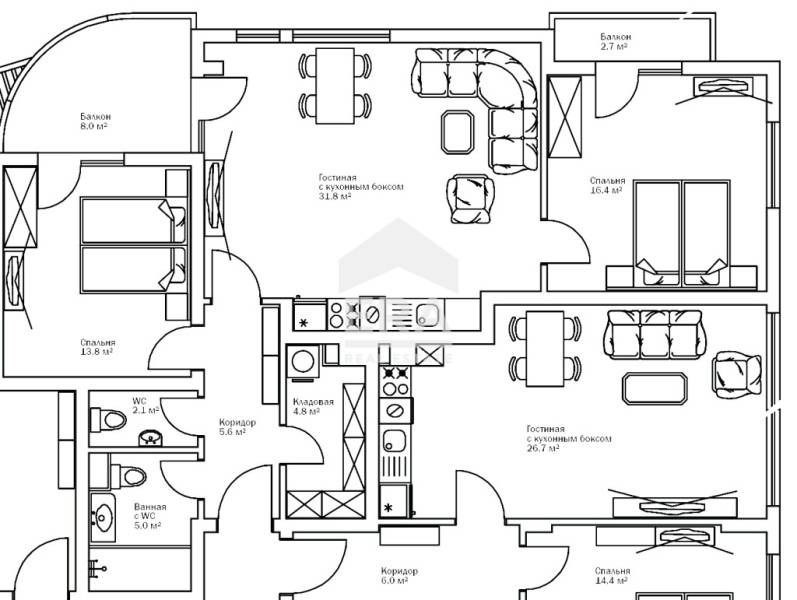 Продава 3-СТАЕН, с. Шкорпиловци, област Варна, снимка 9 - Апартаменти - 53376283