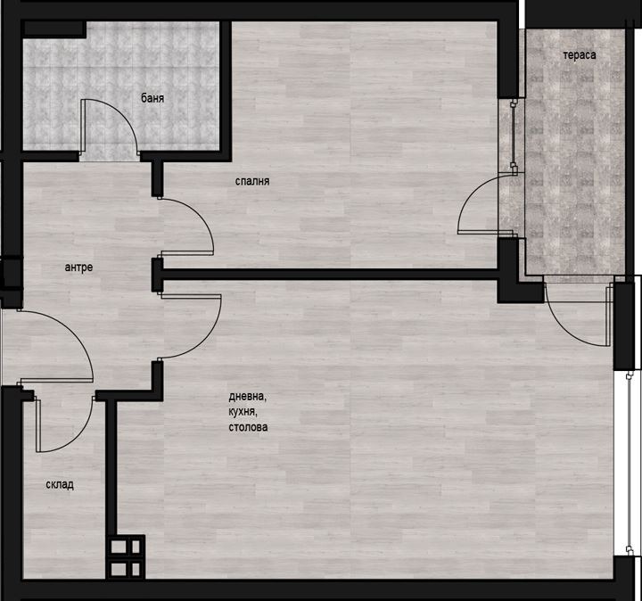 Продава  2-стаен град Пловдив , Тракия , 77 кв.м | 71645359 - изображение [3]