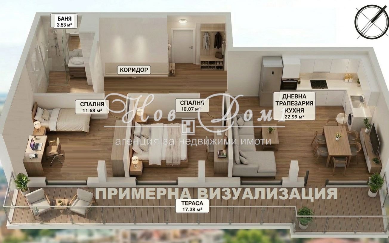Продава 3-СТАЕН, гр. София, Младост 4, снимка 2 - Апартаменти - 55884799