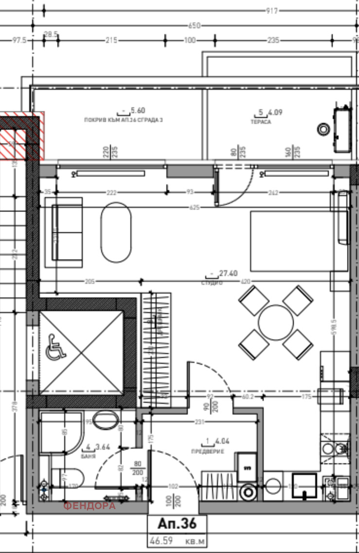 Продава 1-СТАЕН, гр. София, Малинова долина