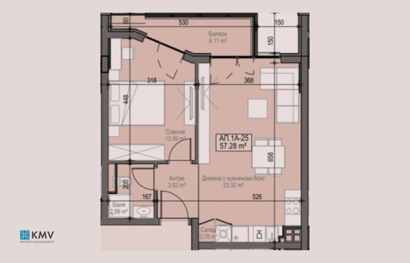 Продава 2-СТАЕН, гр. София, Красно село, снимка 2 - Апартаменти - 52708316
