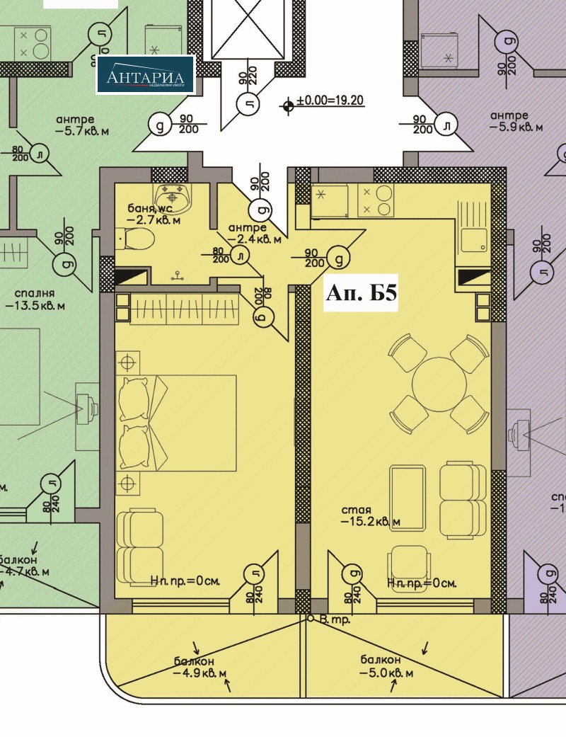 En venta  1 dormitorio región Burgas , Chernomorets , 78 metros cuadrados | 77607459 - imagen [2]