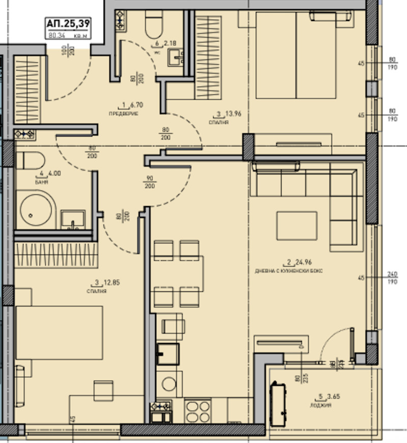 Продава 3-СТАЕН в град София, Малинова долина - 100 кв.м / 219 714 € » 429 723.23 лв., ЛУКС БИЛДИНГ ИНВЕСТ ООД