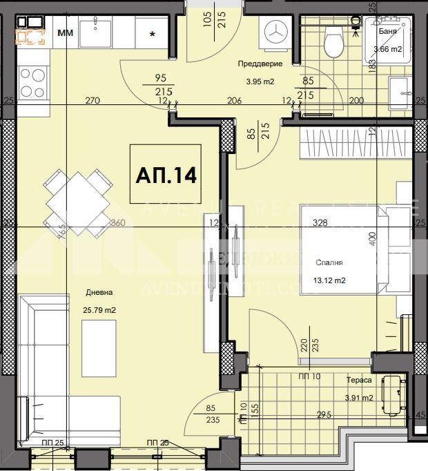 Продава  2-стаен град Пловдив , Гагарин , 69 кв.м | 69526967 - изображение [2]