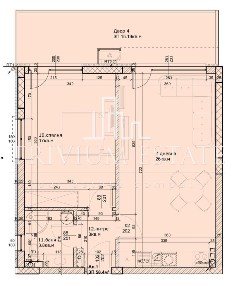 Продава 2-СТАЕН, гр. Пловдив, Остромила, снимка 2 - Апартаменти - 52652818