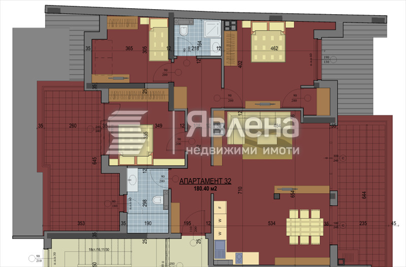 Myytävänä  3 makuuhuonetta Sofia , Banišora , 180 neliömetriä | 74762451 - kuva [2]