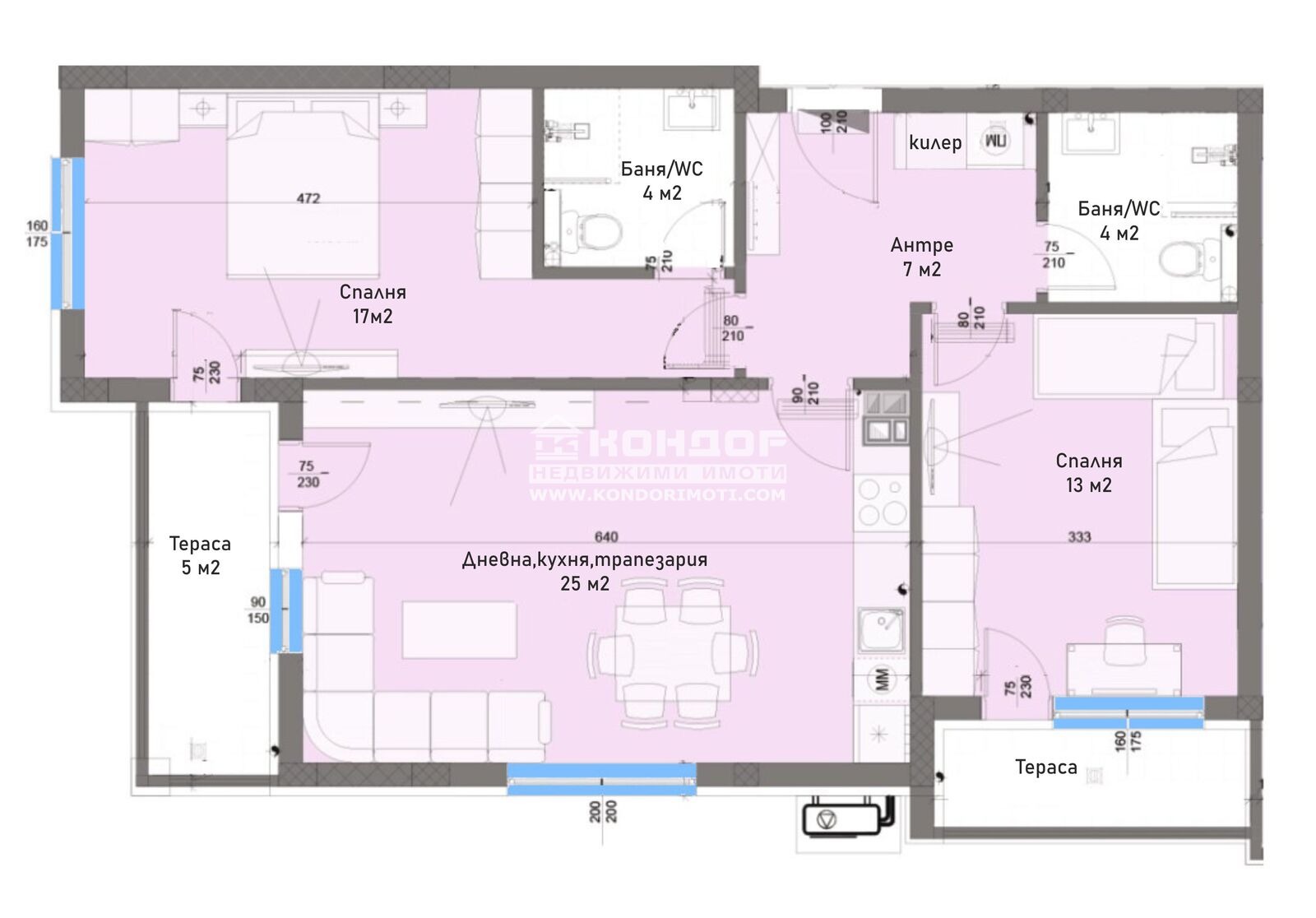 Продава 3-СТАЕН, гр. Пловдив, Кършияка, снимка 2 - Апартаменти - 50660499
