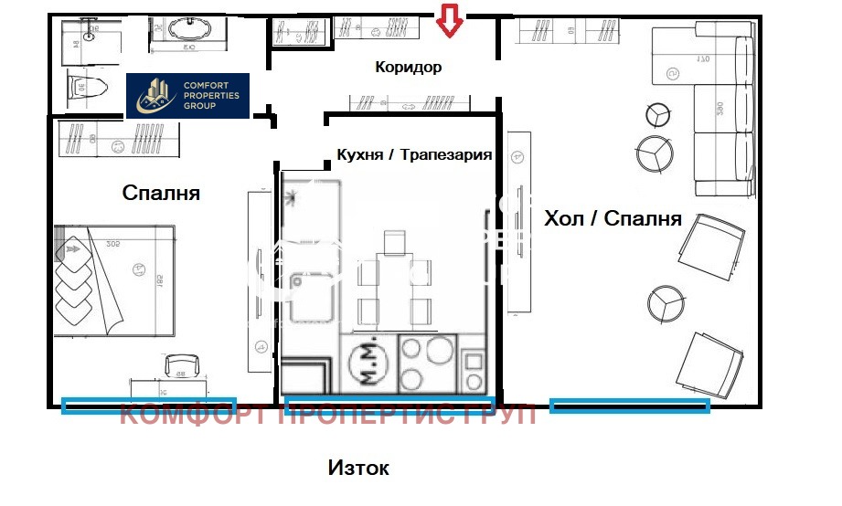 Продава 3-СТАЕН, гр. София, област София-град, снимка 11 - Апартаменти - 54149312