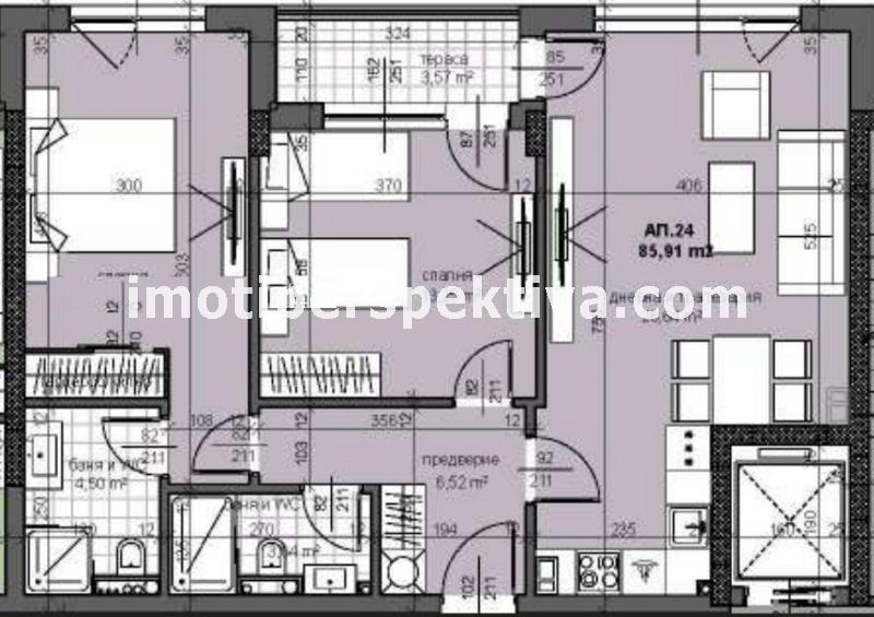 Продава  3-стаен град Пловдив , Тракия , 98 кв.м | 82052636 - изображение [11]