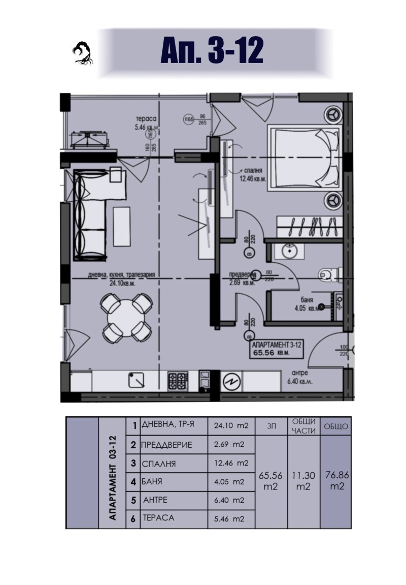 Продава 2-СТАЕН, гр. Велинград, област Пазарджик, снимка 2 - Aпартаменти - 49285673