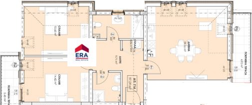 Продава 3-СТАЕН, гр. Пловдив, Остромила, снимка 9 - Апартаменти - 53705564