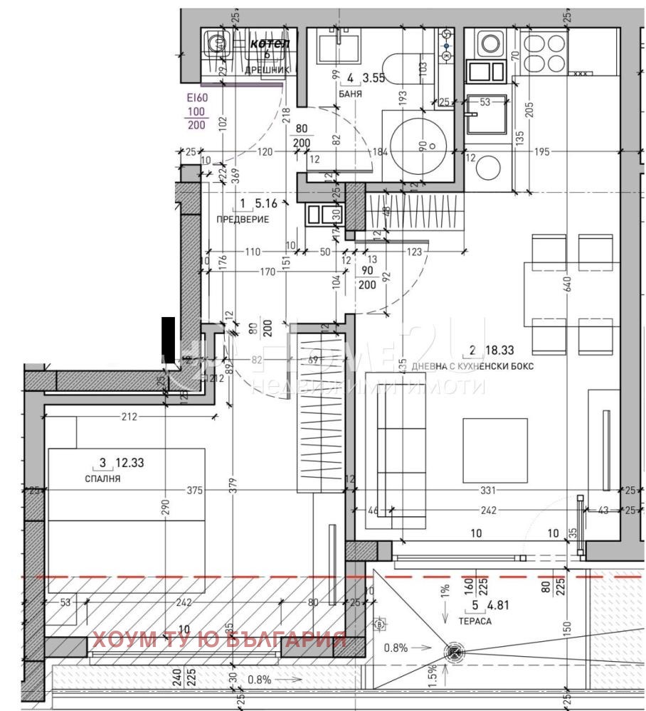 Продава 2-СТАЕН, гр. София, Малинова долина, снимка 5 - Апартаменти - 54740922