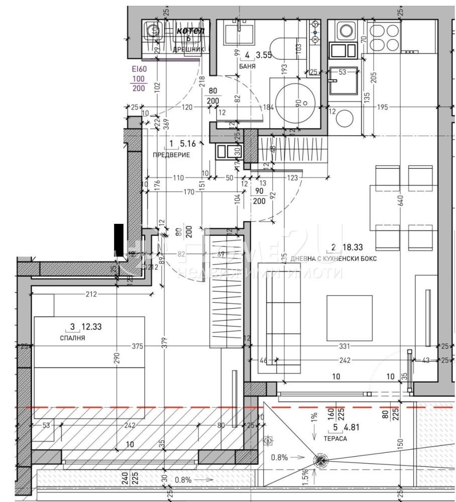Продава 2-СТАЕН, гр. София, Малинова долина, снимка 5 - Апартаменти - 54740922