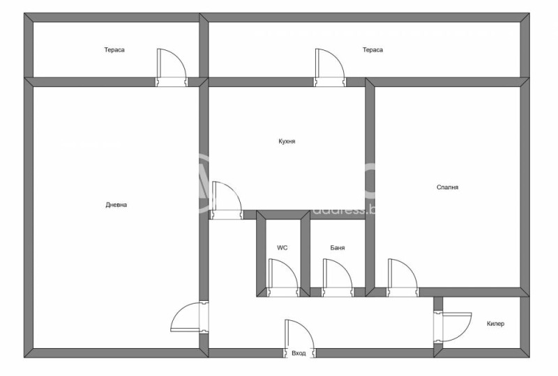 Te koop  1 slaapkamer Sofia , Gotse Deltsjev , 61 m² | 38948450 - afbeelding [5]