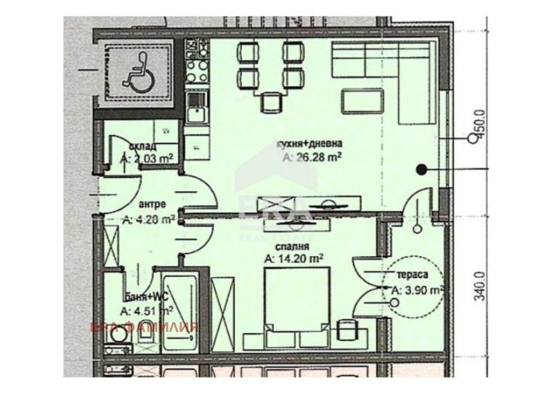 Продава 2-СТАЕН, гр. София, Малинова долина, снимка 3 - Апартаменти - 54190669