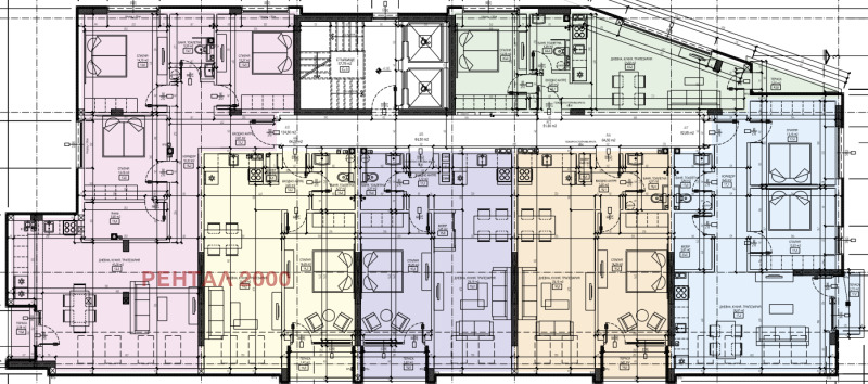 Продаја  2 спаваће собе Пловдив , Кјучук Париж , 115 м2 | 43662101 - слика [5]