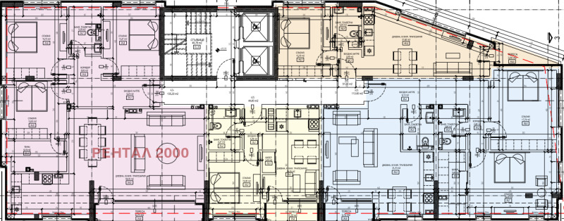 Продаја  2 спаваће собе Пловдив , Кјучук Париж , 115 м2 | 43662101 - слика [8]