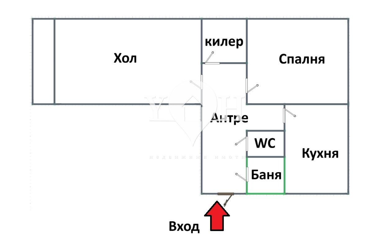 Продава 2-СТАЕН, гр. София, Хаджи Димитър, снимка 10 - Апартаменти - 55077196