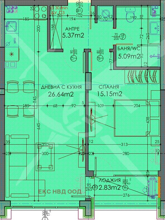 Продава 2-СТАЕН, гр. Пловдив, Тракия, снимка 1 - Aпартаменти - 47710596