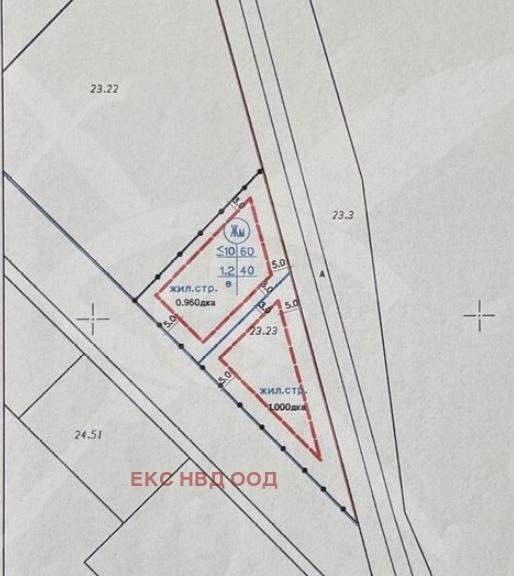 À vendre  Parcelle région Plovdiv , Brestnik , 960 m² | 46356434