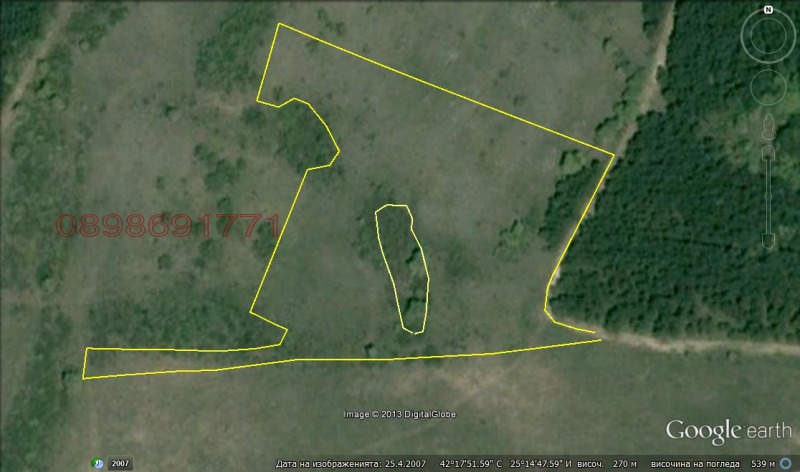 Продава ЗЕМЕДЕЛСКА ЗЕМЯ, с. Братя Даскалови, област Стара Загора, снимка 3 - Земеделска земя - 52758762