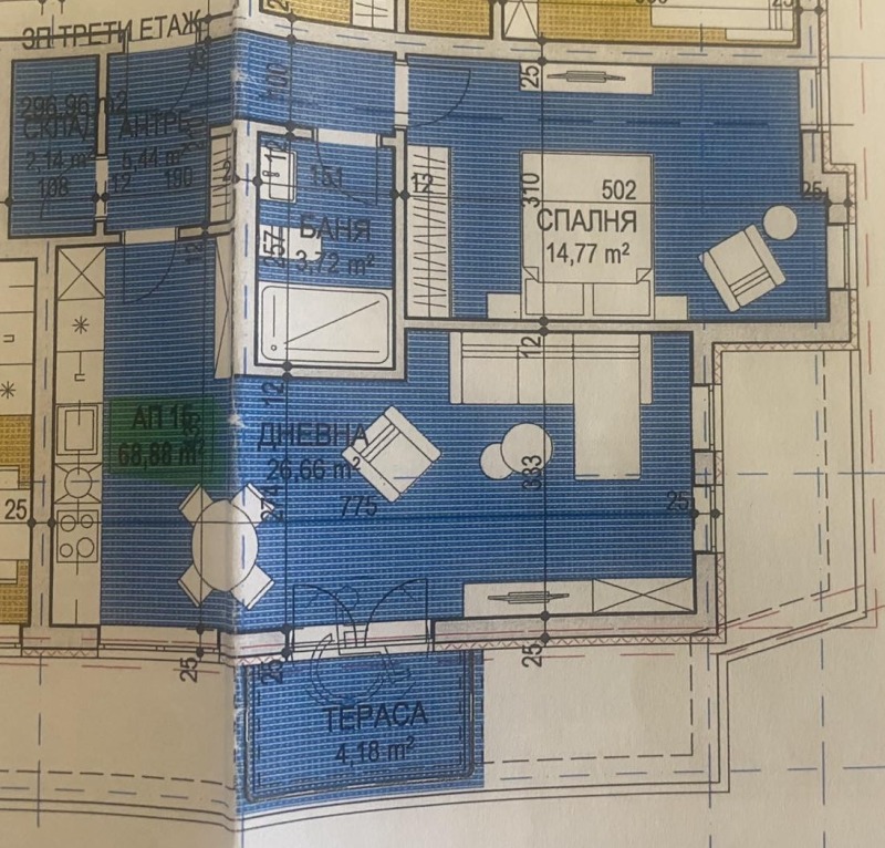 Продава 2-СТАЕН, гр. София, Сухата река, снимка 3 - Апартаменти - 52719375