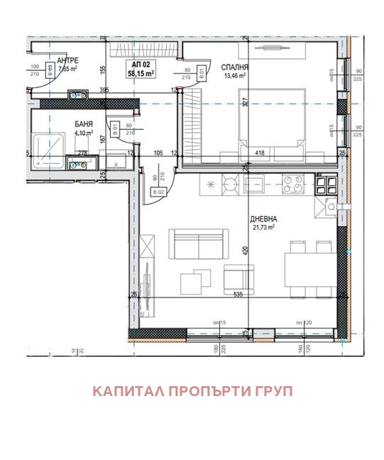 Продава 2-СТАЕН, гр. София, Симеоново, снимка 11 - Апартаменти - 53778785