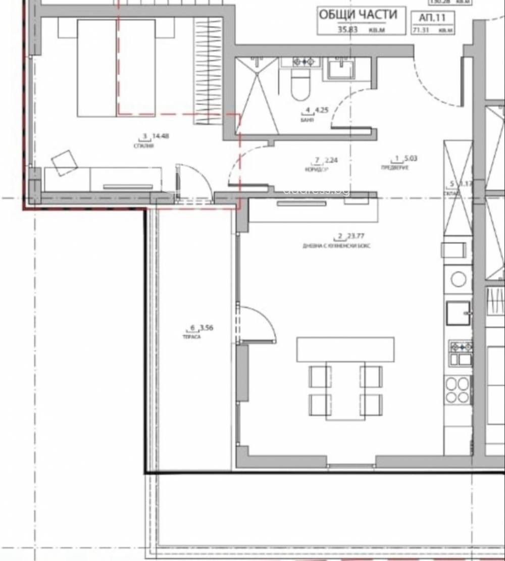 Продава 2-СТАЕН, гр. София, Малинова долина, снимка 3 - Апартаменти - 55986079