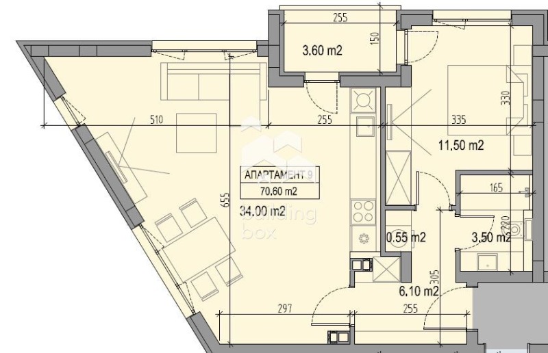 Продава 2-СТАЕН, гр. София, Оборище, снимка 4 - Aпартаменти - 48292961